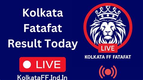 kolkata ff.in|Kolkata Fatafat Result Today [August 30, 2024] LIVE.
